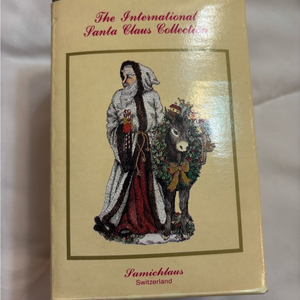 The International Santa Claus Collection Switzerland "Samichlaus" Figurine (CT)